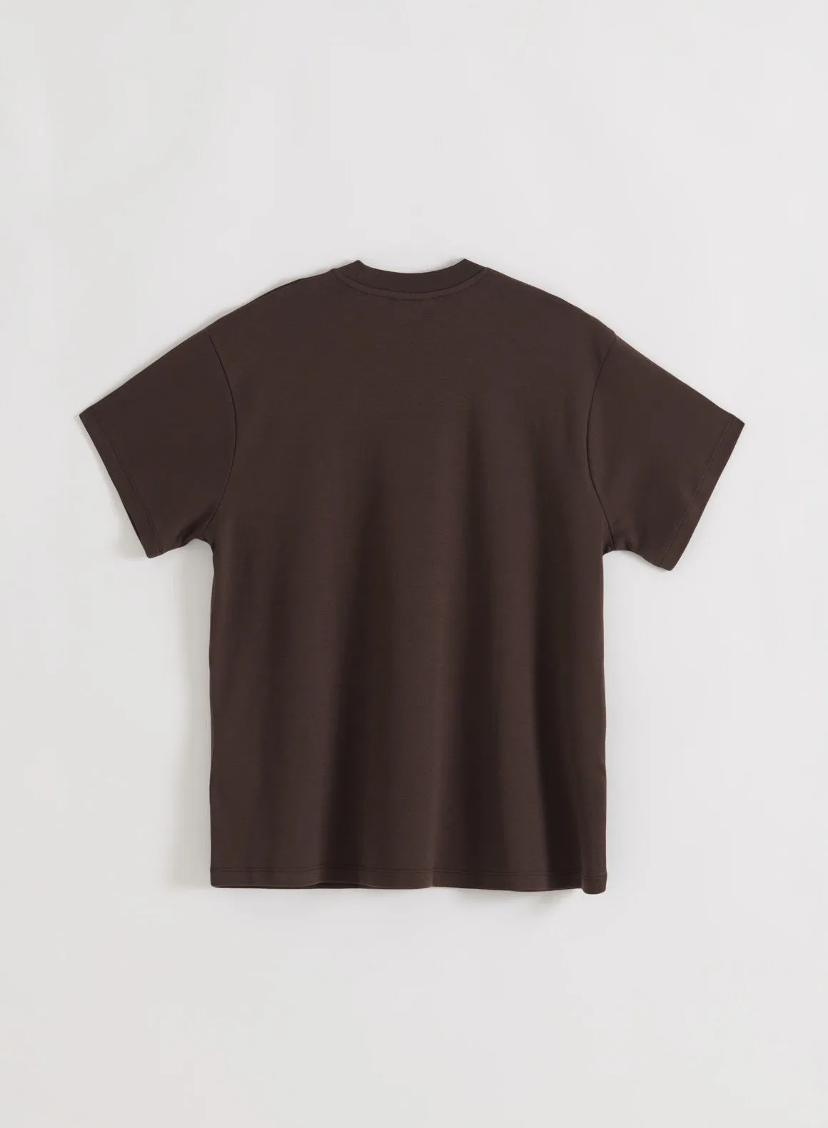 Chocolate Varsity Boyfriend T-shirt sold by Aimn product image thumbnail 5