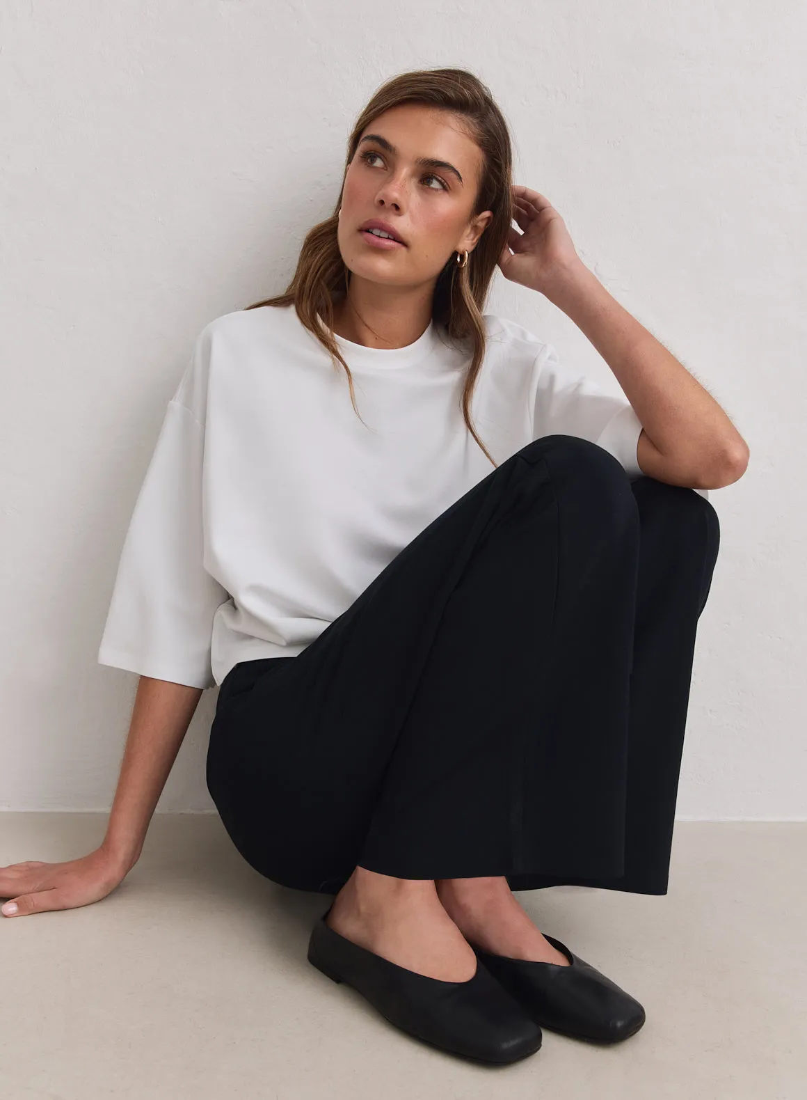 Black Luxe Tall Pants sold by Aimn product image thumbnail 4