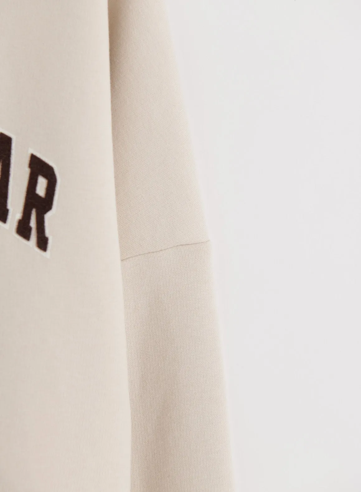 Sand Varsity Sweatshirt sold by Aimn product image thumbnail 4