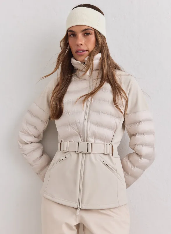 Sand Hybrid Jacket made by Aimn