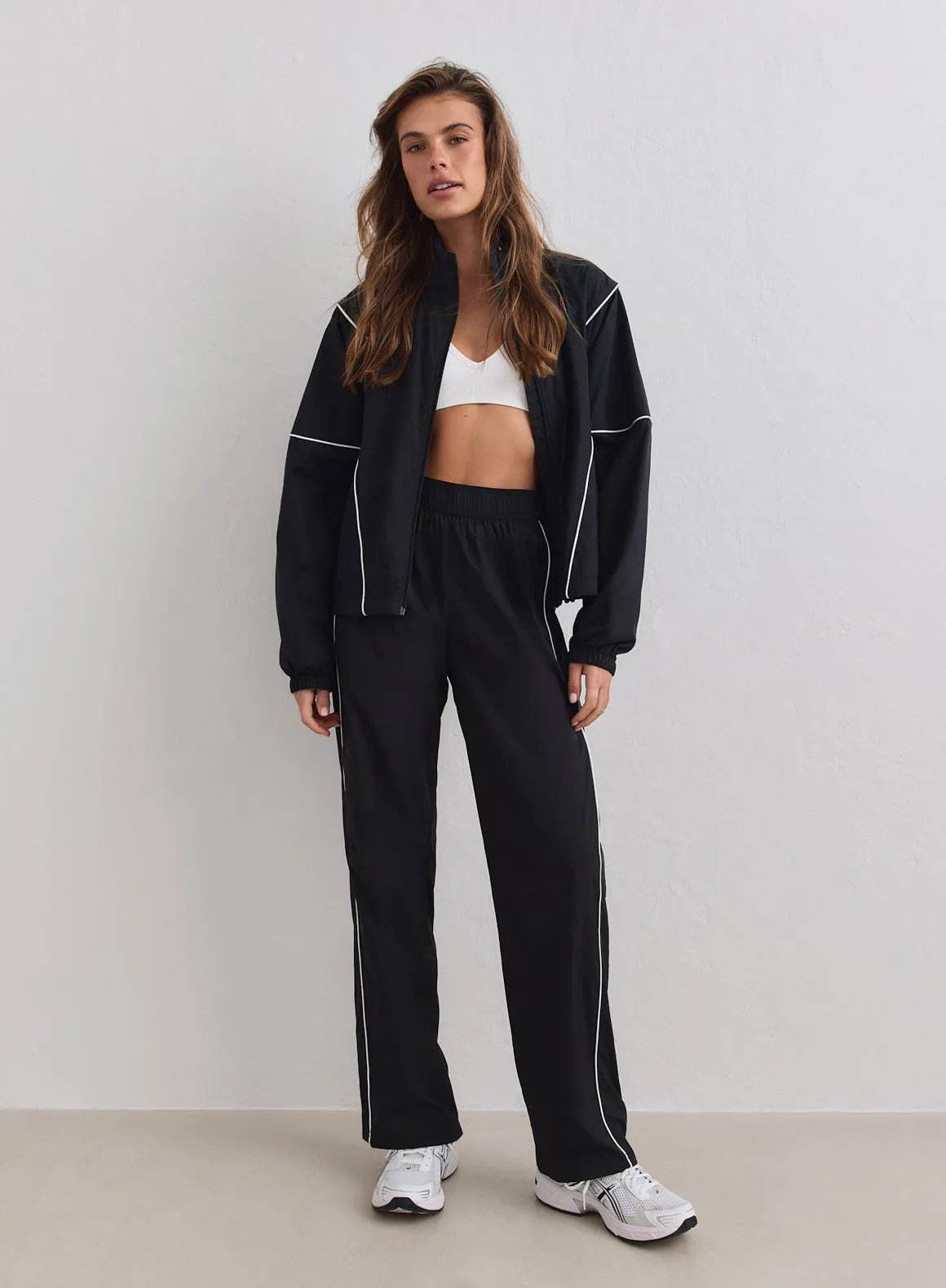 Black Balance Windstopper Tracksuit Jacket sold by Aimn product image thumbnail 2