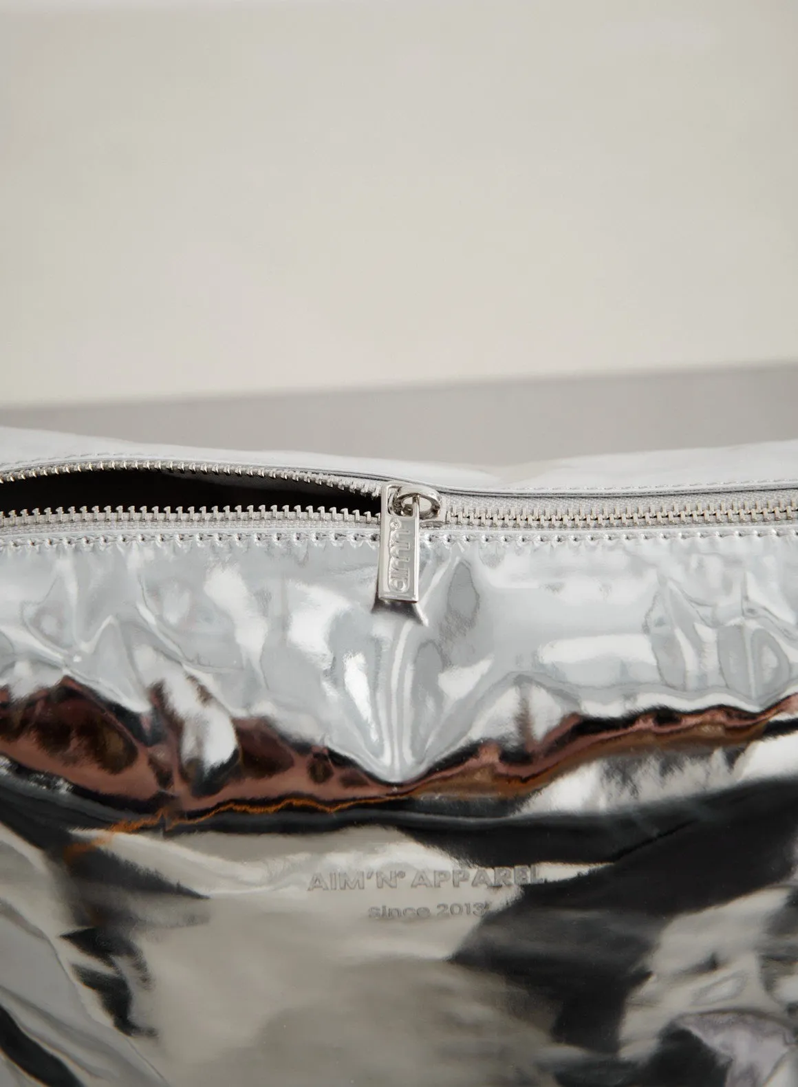 Silver Large Toiletry Bag sold by Aimn product image thumbnail 3