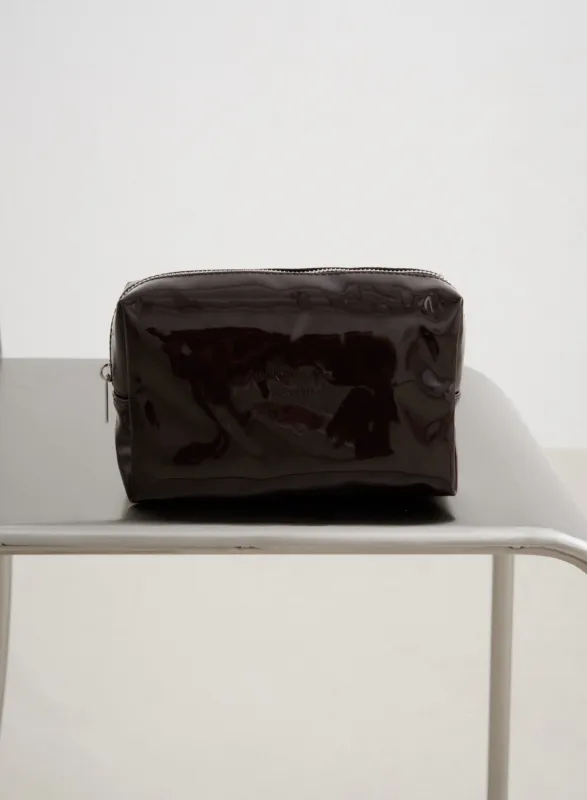 Chocolate Small Toiletry Bag made by Aimn