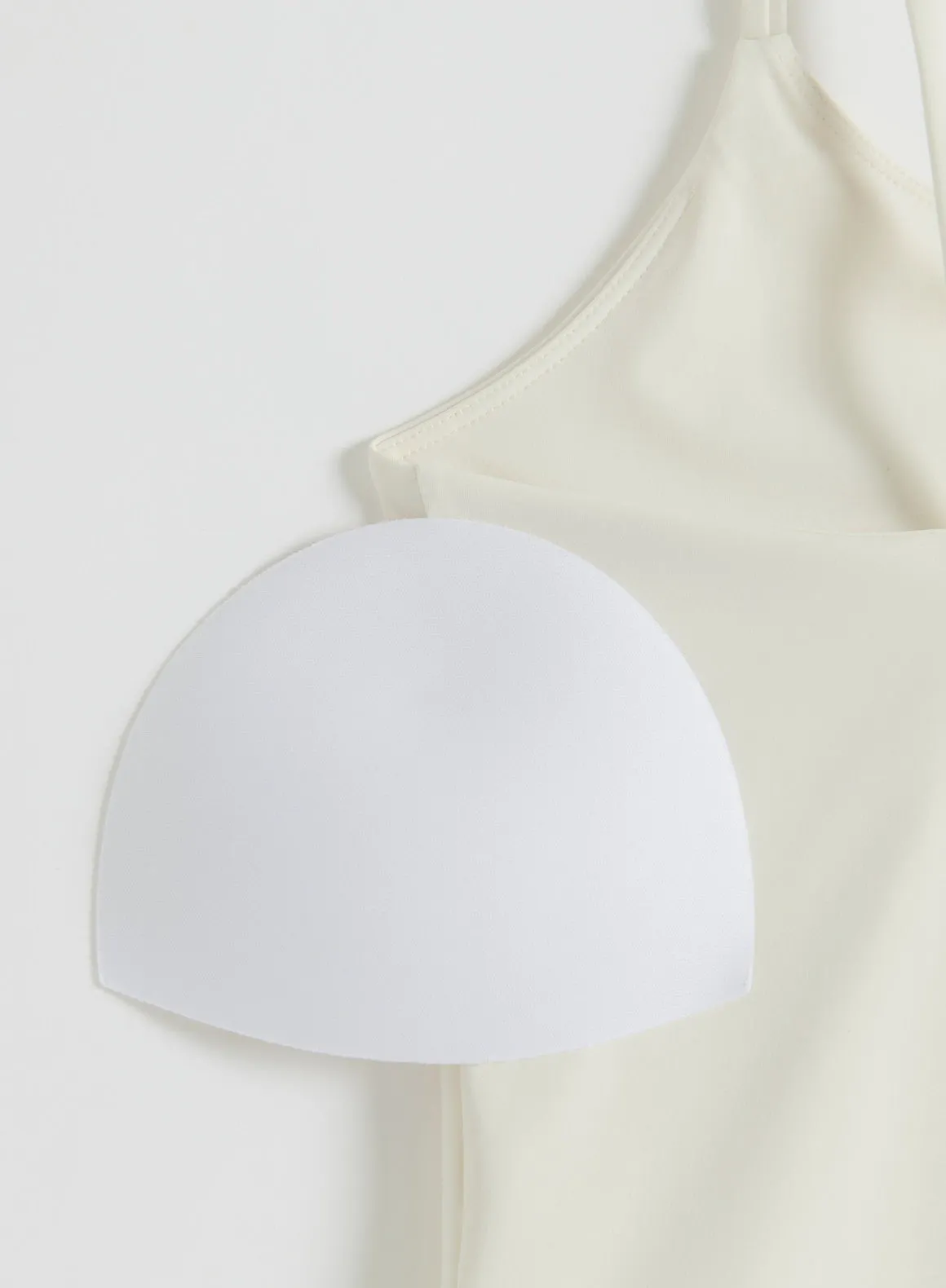 Cream Sculpting Strap Singlet sold by Aimn product image thumbnail 4
