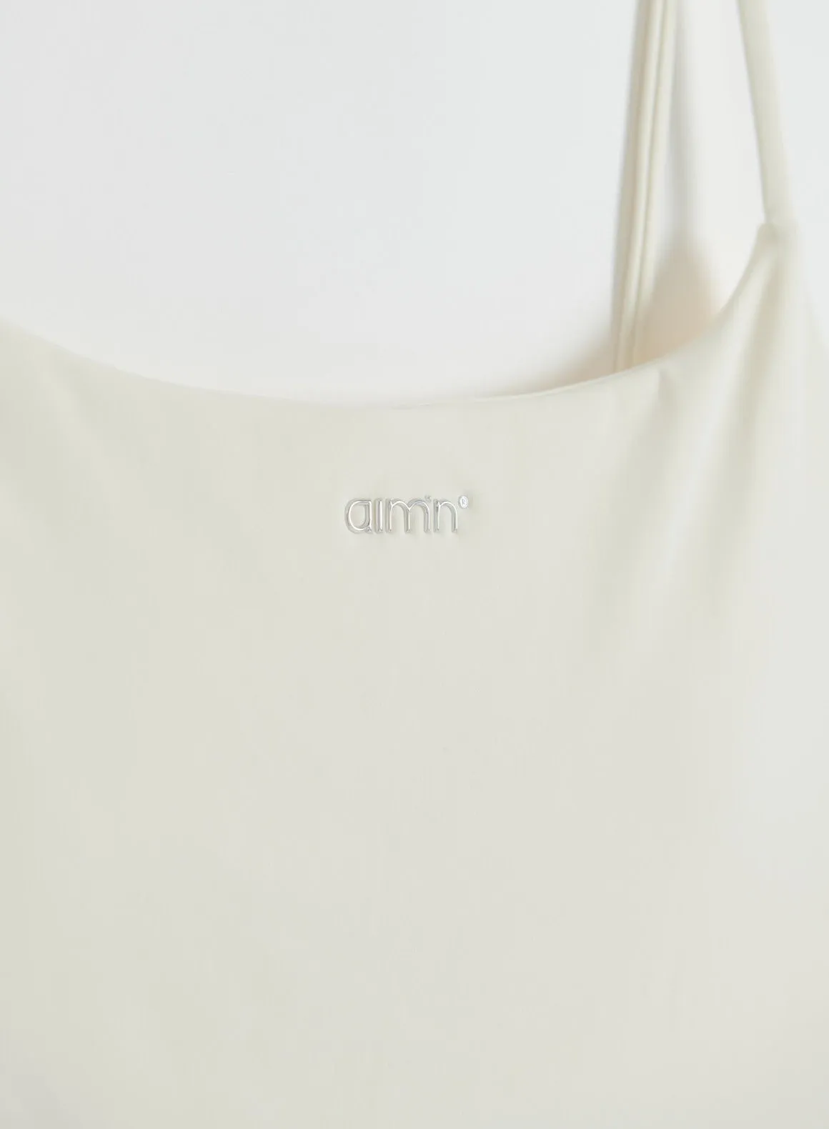 Cream Sculpting Strap Singlet sold by Aimn product image thumbnail 5