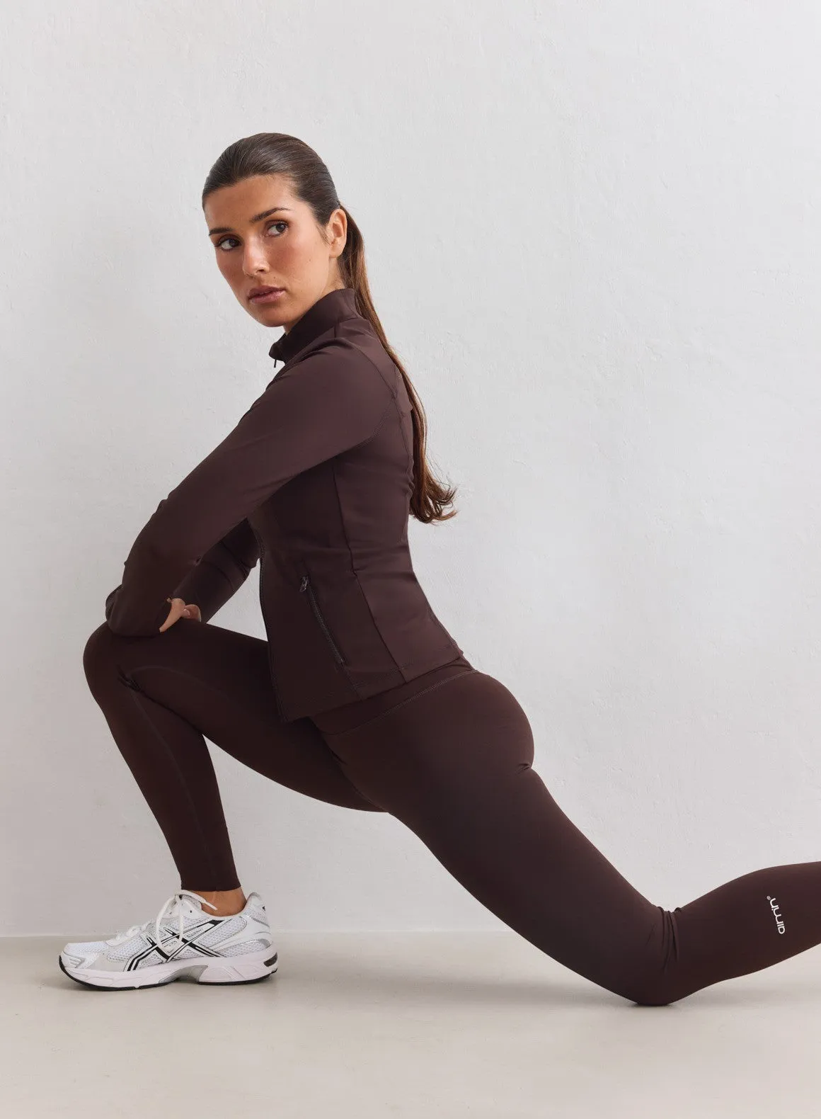 Chocolate Sculpting Fit Tights sold by Aimn product image thumbnail 2
