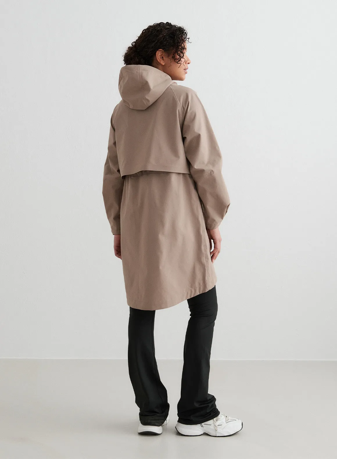 Espresso Waterproof Parka sold by Aimn product image thumbnail 3