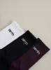 Midnight Plum Young aim'n Logo Socks 3-pack sold by Aimn