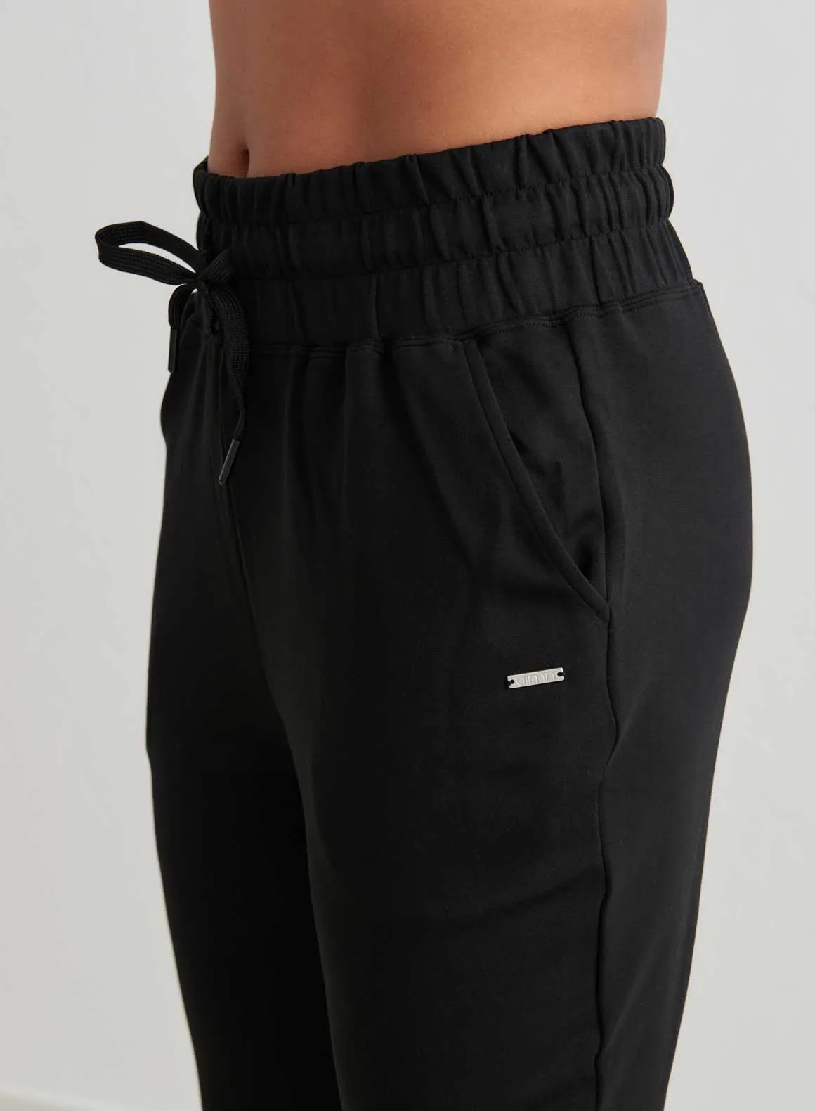 Black Comfy Sweatpants sold by Aimn product image thumbnail 3
