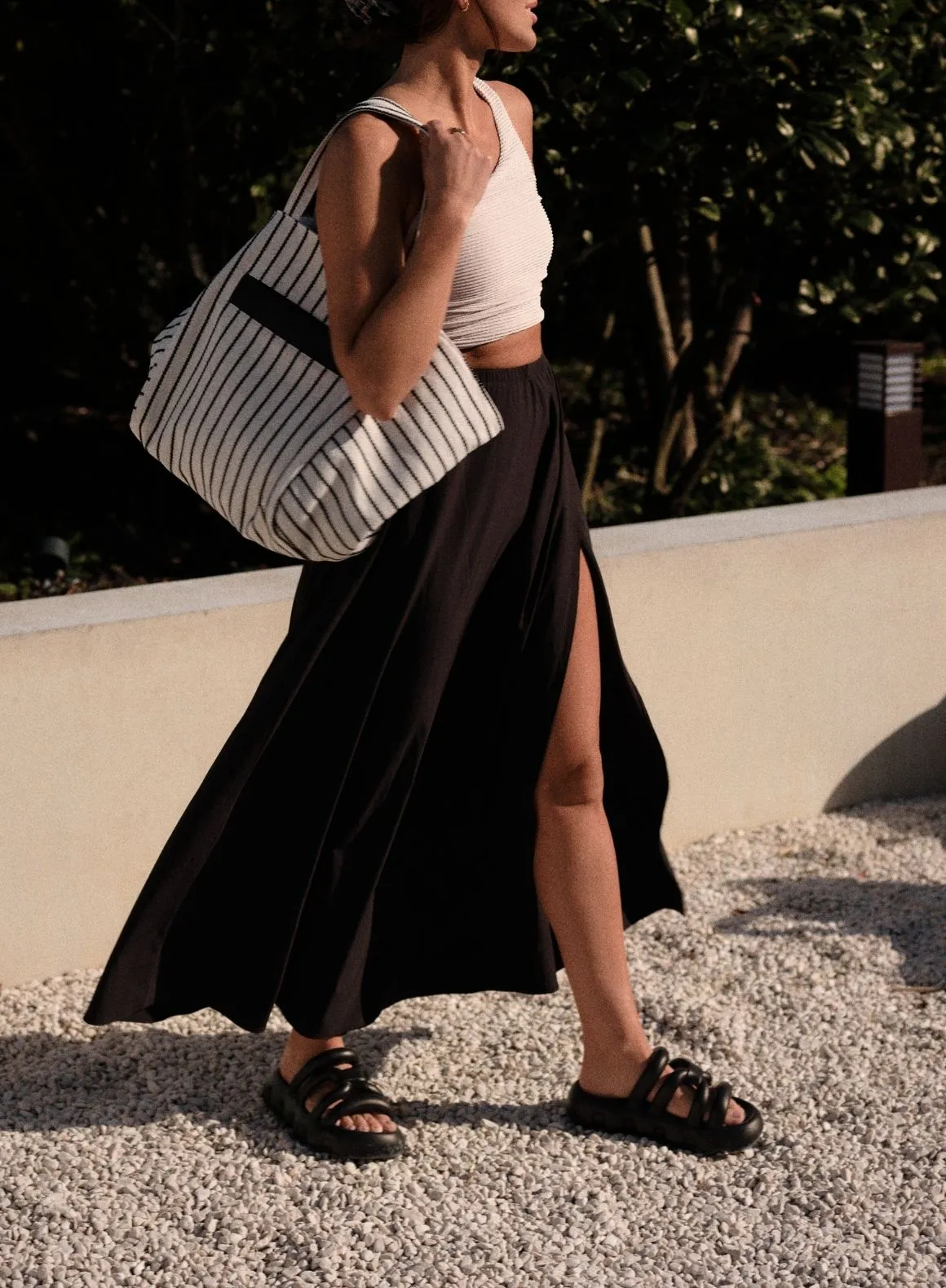 Black Flowy Skirt sold by Aimn product image thumbnail 3