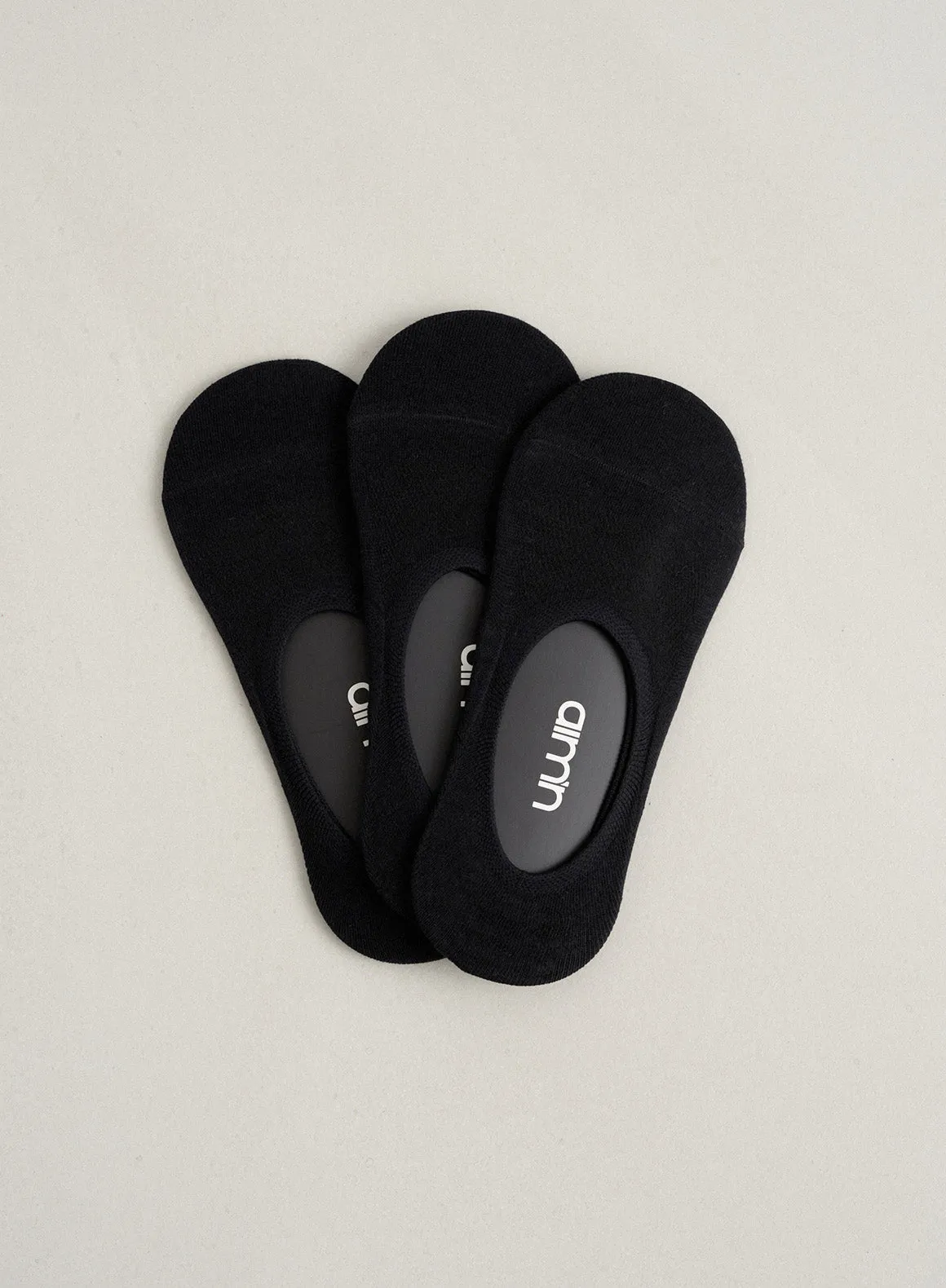 3-Pack Black Invisible Workout Socks sold by Aimn