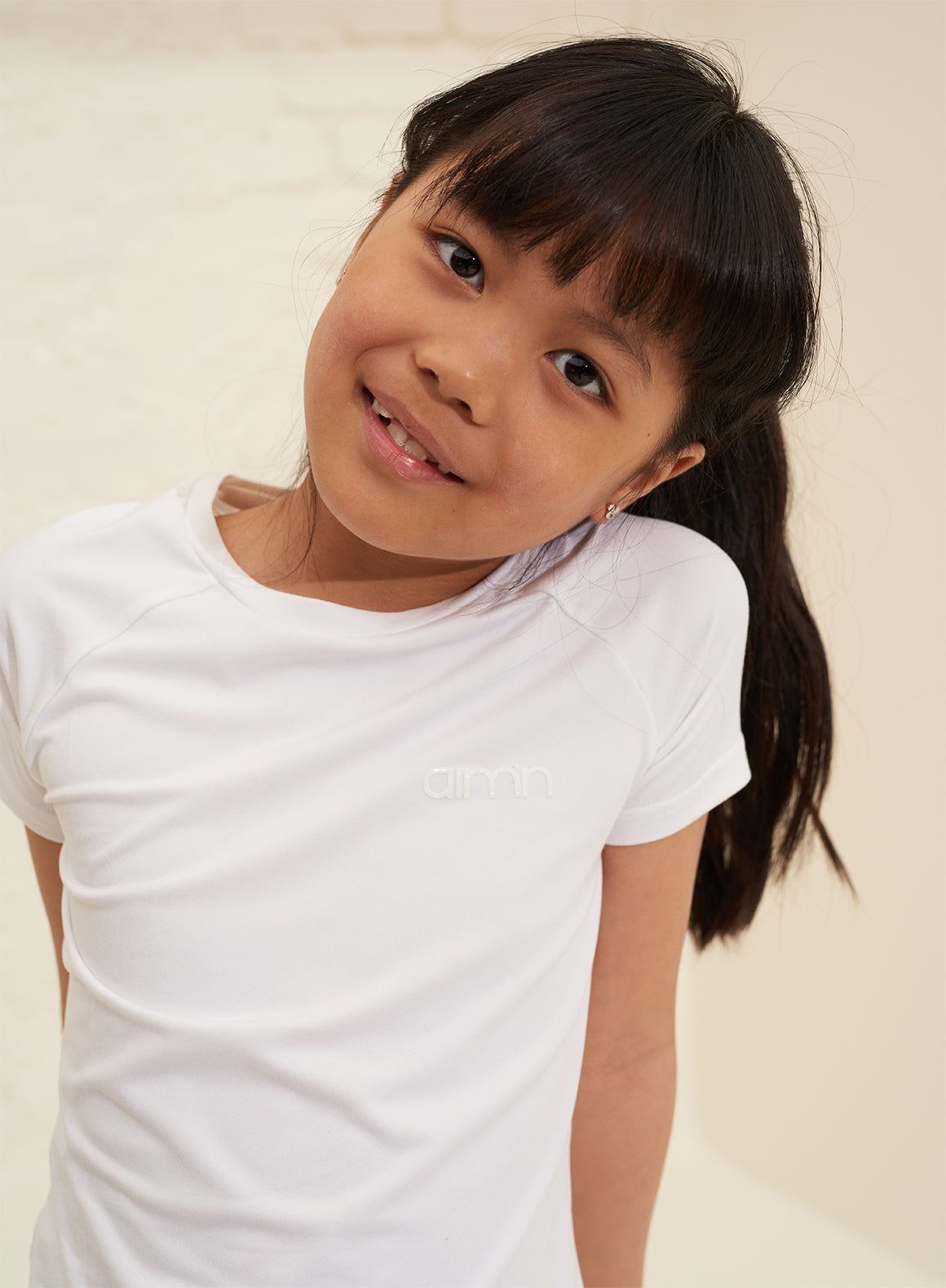 White All Day Mini Short Sleeve sold by Aimn product image thumbnail 2