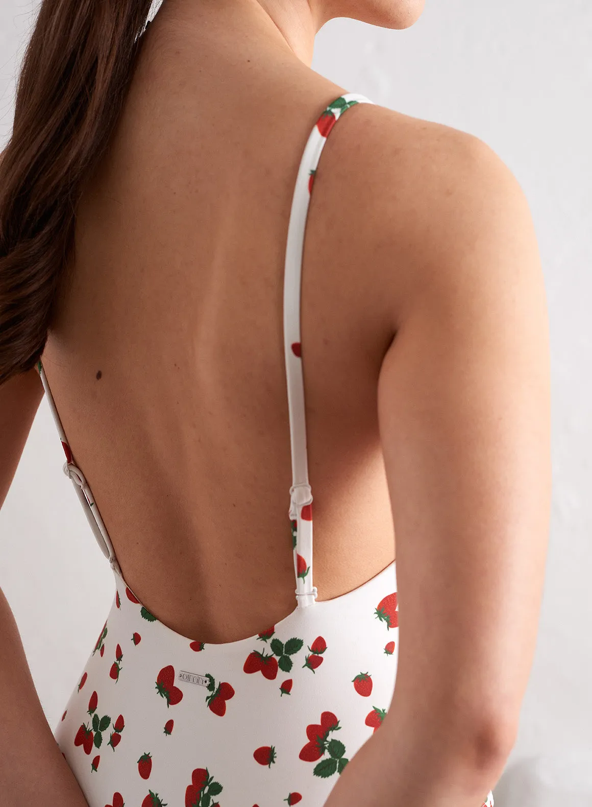 Berry/Sugar Rush Deep Back Classic Swimsuit sold by Aimn product image thumbnail 5