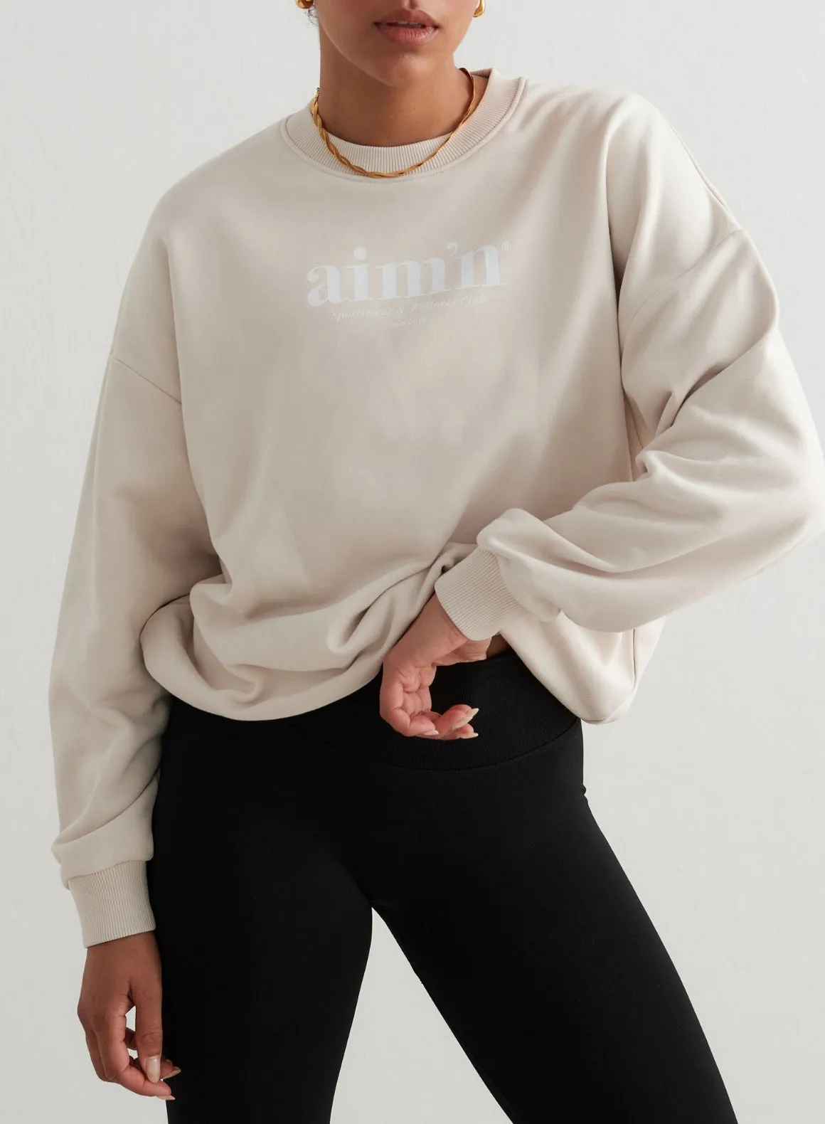 Clay Club Terry Sweatshirt sold by Aimn product image thumbnail 2