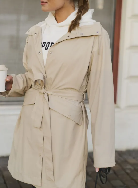 Café Au Lait Rain Jacket sold by Aimn