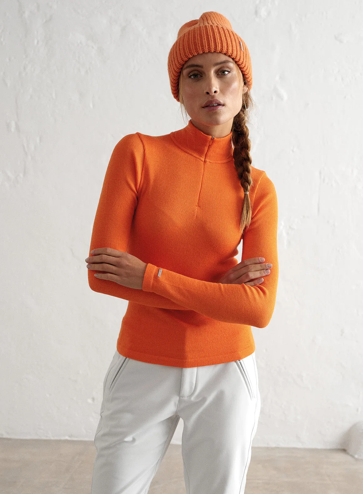 Orange Chunky Beanie sold by Aimn product image thumbnail 4