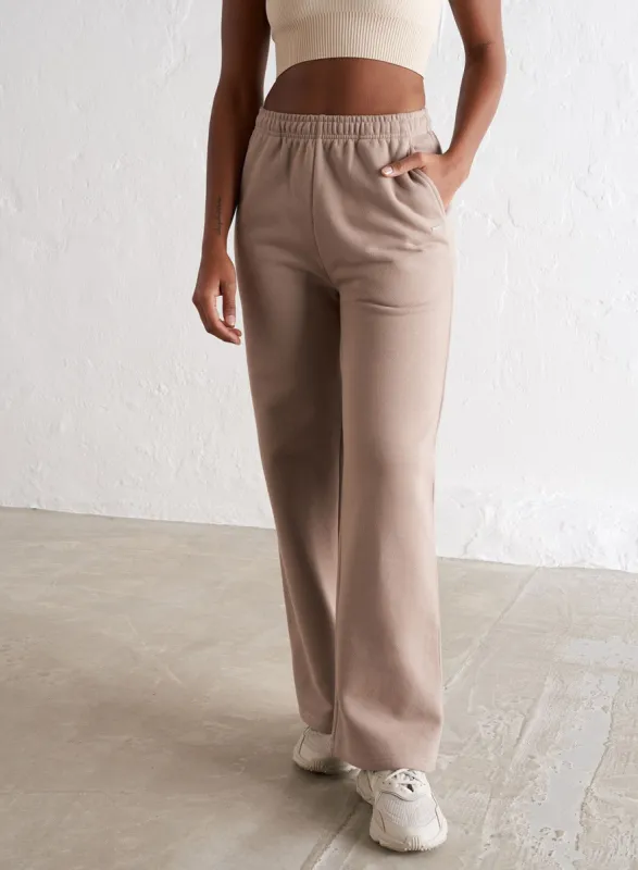 Espresso Straight Fit Sweatpants sold by Aimn