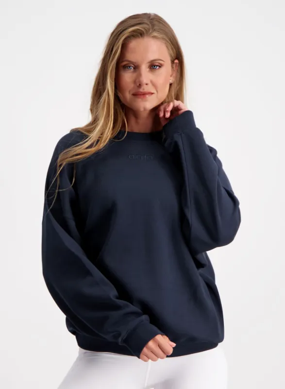 Navy Comfy Sweatshirt sold by Aimn
