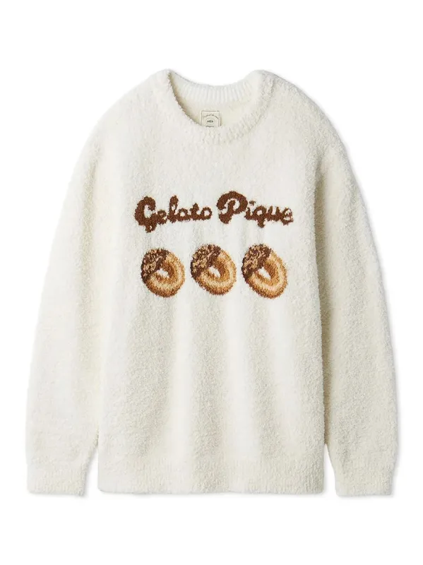 Donut Jacquard Pullover sold by Gelato Pique