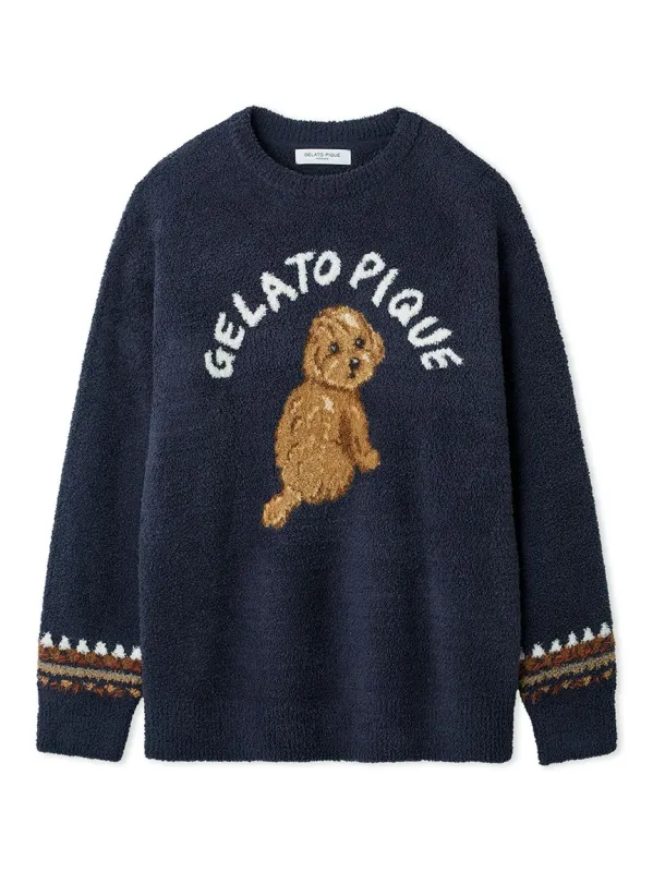 Men's Powder DOG Jacquard Pullover sold by Gelato Pique