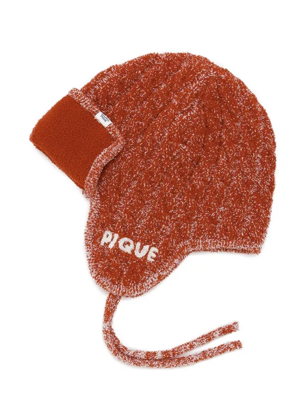 Men's Melange ear flap hat sold by Gelato Pique