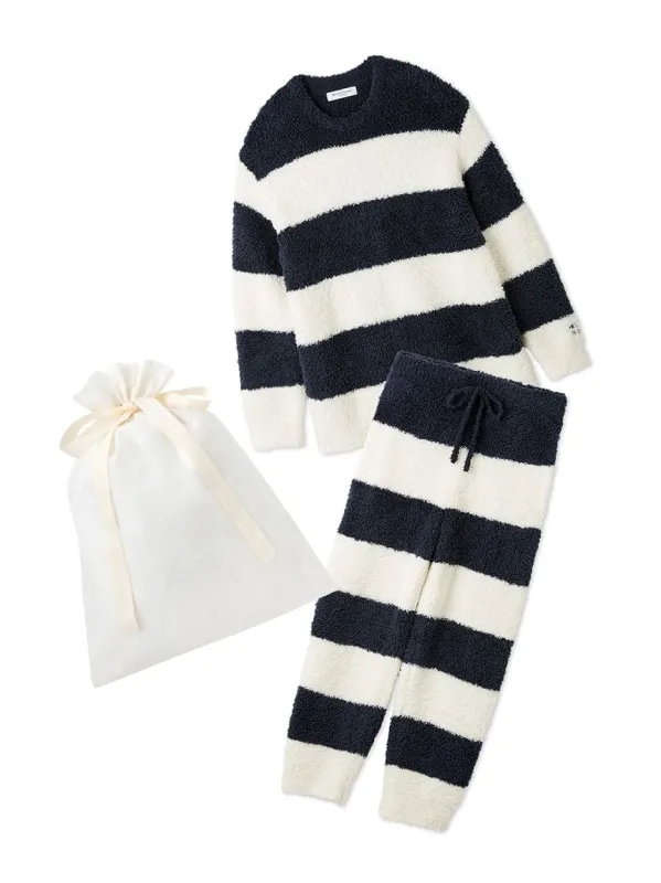 [Gifting Bag Included] Men's Gelato 2 Border Pullover & Pants Set sold by Gelato Pique