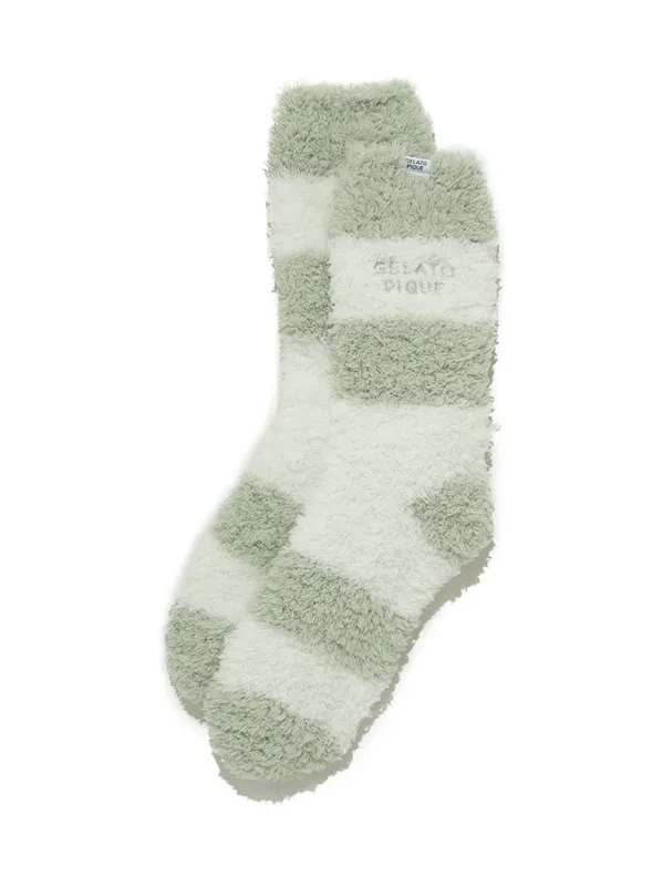 Men's Gelato 2 Border Socks made by Gelato Pique
