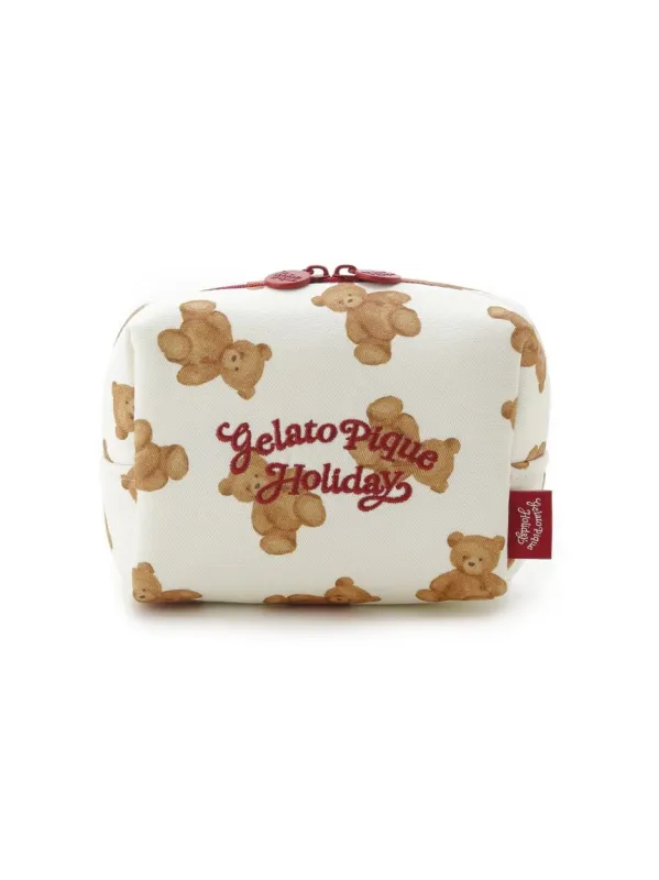 Bear All-over Pouch sold by Gelato Pique