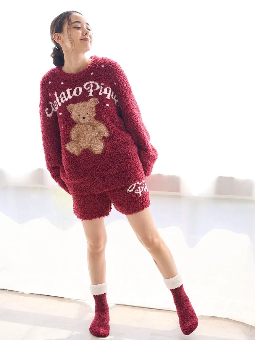 Gelato Snow Bear Jacquard Shorts sold by Gelato Pique product image thumbnail 5