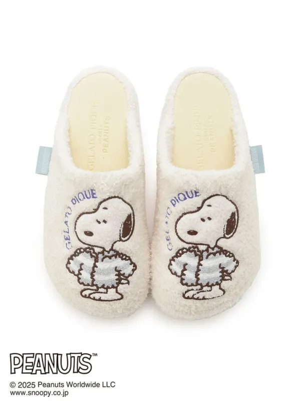 [PEANUTS] Men's Original Art Room Shoes made by Gelato Pique