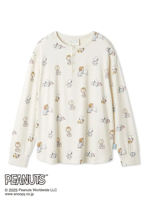 [PEANUTS] Original Art Print Pullover made by Gelato Pique