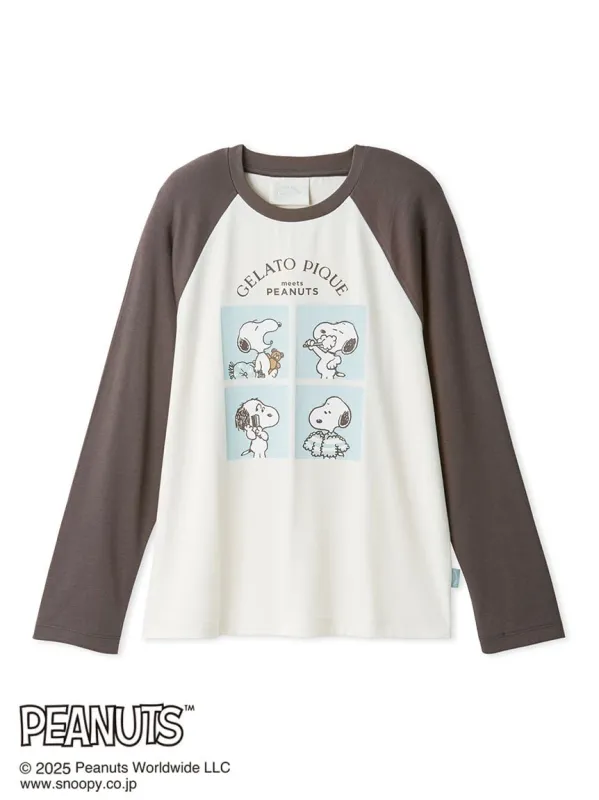 [PEANUTS] [MENS] Original Art One-Point Long T-Shirt made by Gelato Pique