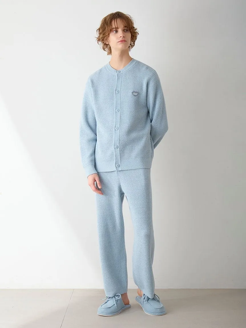 Men's Waffle Heart Sagara Knit Cardigan sold by Gelato Pique product image thumbnail 4