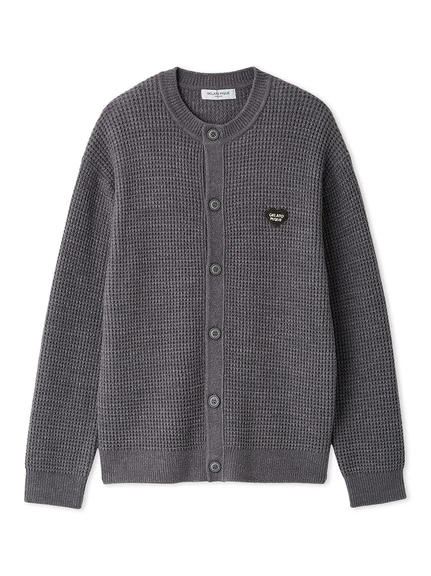 Men's Waffle Heart Sagara Knit Cardigan sold by Gelato Pique product image thumbnail 2