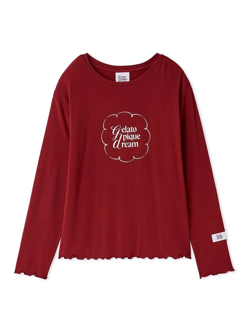 Hot Fabric Rayon One Point Logo Long T-shirt sold by Gelato Pique product image thumbnail 2