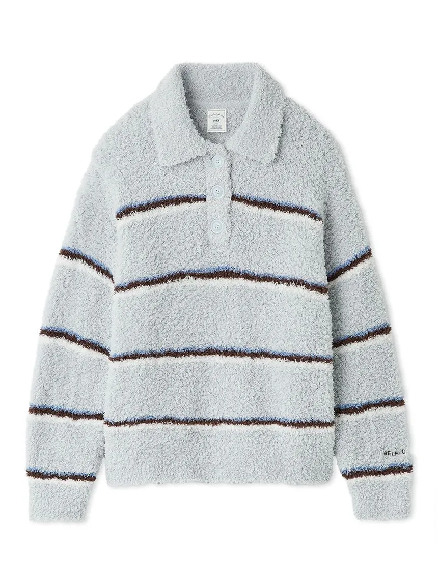 Gelato Narrow Border Pullover With Polo Collar sold by Gelato Pique product image thumbnail 3