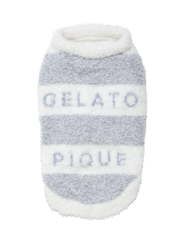 [CAT&DOG] XL-size Gelato Melange 2 Border Pet Pullover sold by Gelato Pique