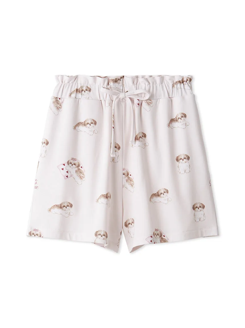 Shih Tzu Print Shorts sold by Gelato Pique product image thumbnail 2