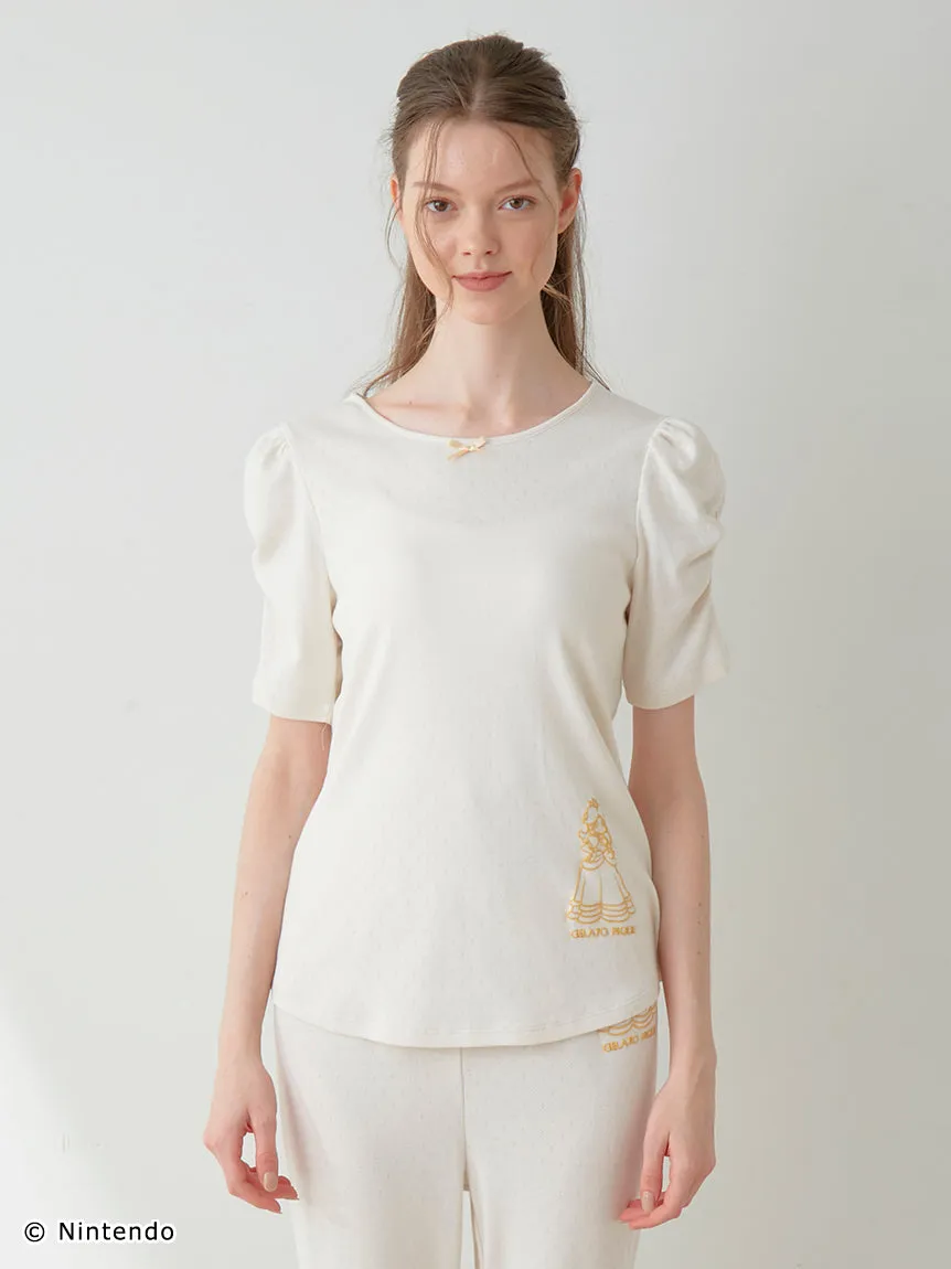 Peach Collection Puff Sleeve Top sold by Gelato Pique product image thumbnail 4