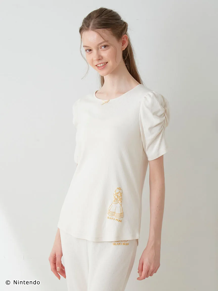 Peach Collection Puff Sleeve Top sold by Gelato Pique product image thumbnail 3