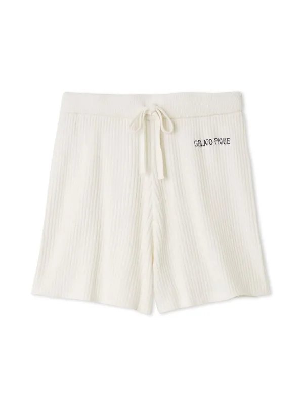 Ribbed Airy Moco Shorts sold by Gelato Pique