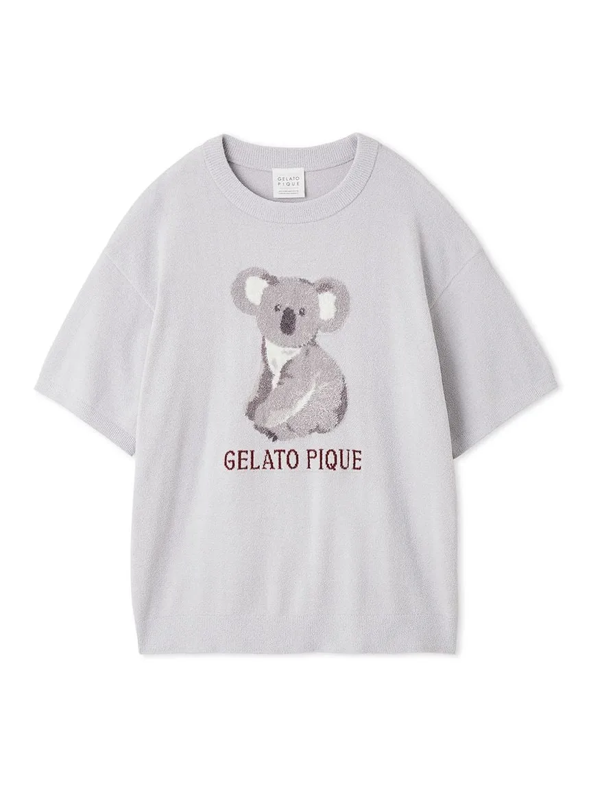 Koala Jacquard Airy Moco Pullover sold by Gelato Pique product image thumbnail 2
