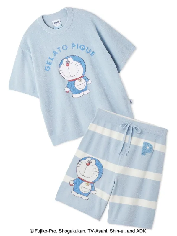 Doraemon Men’s Jacquard Pullover & Shorts Set sold by Gelato Pique