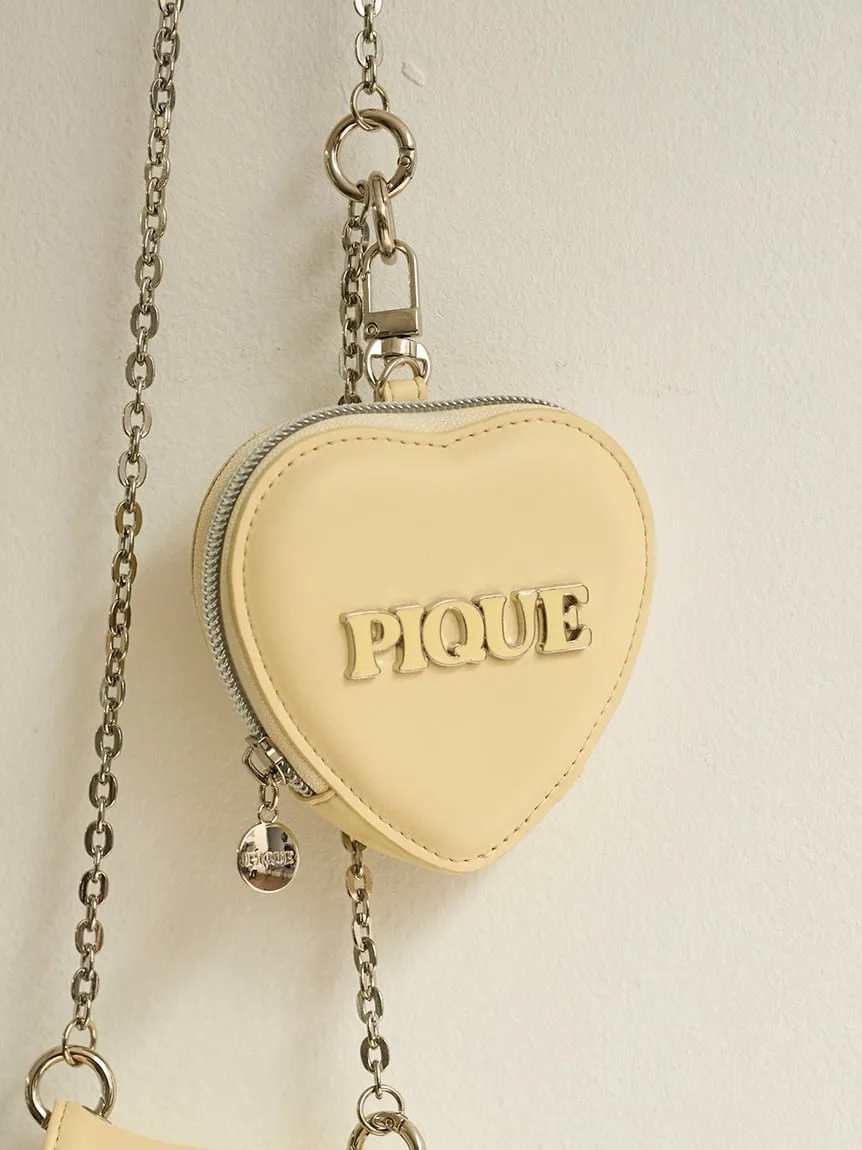 Heart-shaped Bag Charm sold by Gelato Pique product image thumbnail 3