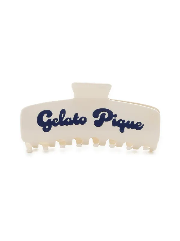 Colorful Logo Hair Clip sold by Gelato Pique