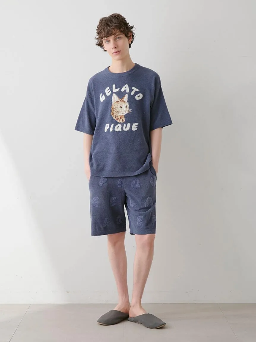 Men's Airy Moco Bengal Cat Shorts sold by Gelato Pique product image thumbnail 3