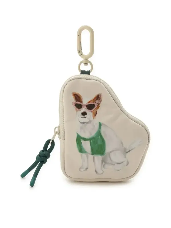 Summer Dog Die Cut Pouch made by Gelato Pique