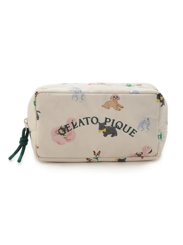 Summer Dog Allover Pouch sold by Gelato Pique