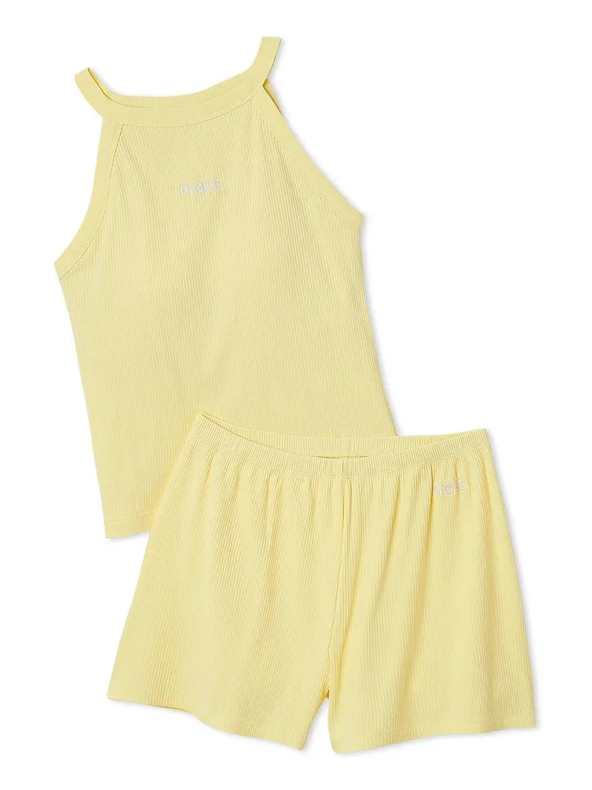 Cool-Touch Tank-Top & Shorts Set sold by Gelato Pique product image thumbnail 3