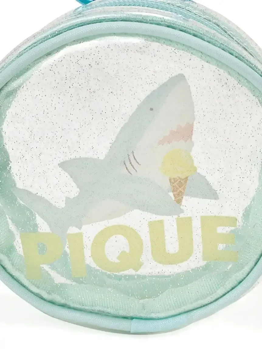 Shark PVC Mini Pouch sold by Gelato Pique product image thumbnail 4